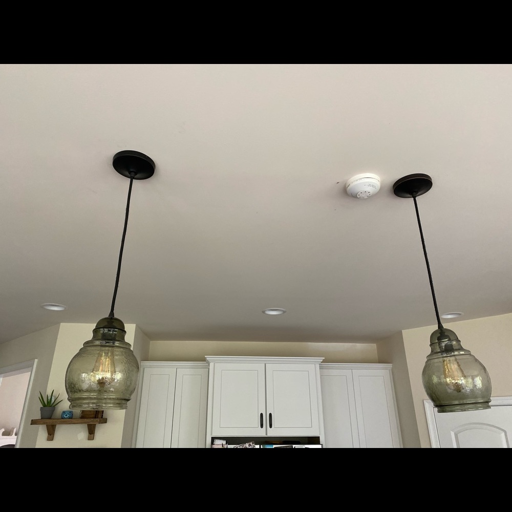 Pottery Barn Paxton Glass Medium Pendant